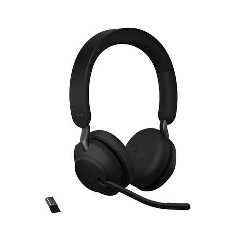 Гарнитура Jabra Evolve2 65 Link380a MS Stereo Stand Black-0