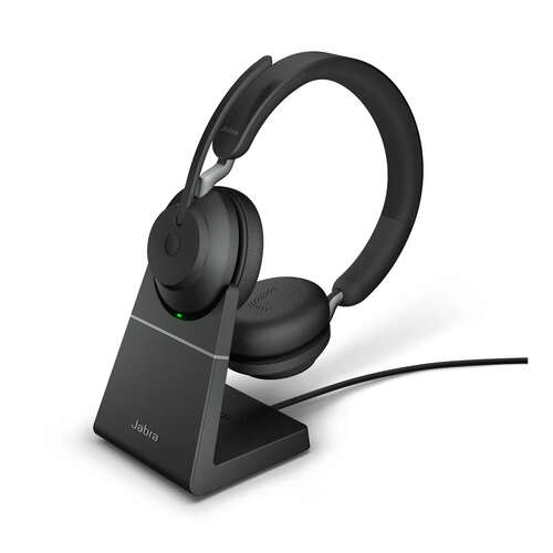 Гарнитура Jabra Evolve2 65 Link380c MS Stereo Stand Black-0