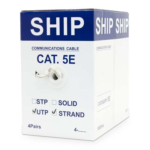 Кабель сетевой SHIP D135S-P Cat.5e UTP 30В PVC-0