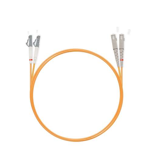 Патч Корд Оптоволоконный SC/UPC-LC/UPC MM OM1 62.5/125 Duplex 3.0мм 1 м-0