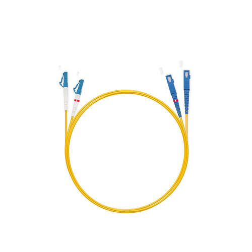 Патч Корд Оптоволоконный SC/UPC-LC/UPC SM 9/125 Duplex 3.0мм 1 м-0