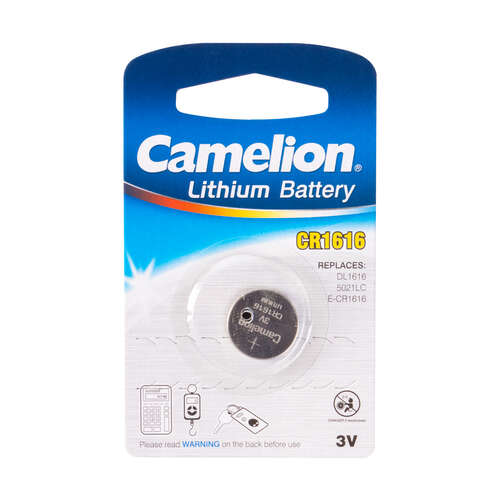 Батарейка CAMELION Lithium CR1616-BP1