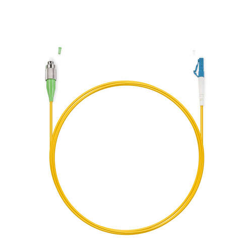 Патч Корд Оптоволоконный FC/APC-LC/UPC SM 9/125 Simplex 2.0мм 1 м-0