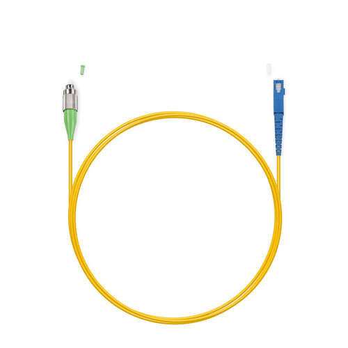 Патч Корд Оптоволоконный FC/APC-SC/UPC SM 9/125 Simplex 2.0мм 1 м-0