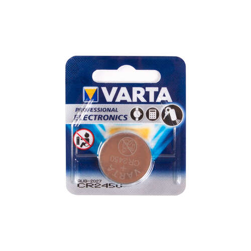 Батарейка VARTA Professional Electronics CR2450 3V 1 шт в блистере-0