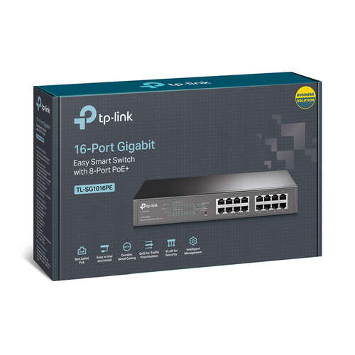 Коммутатор TP-Link TL-SG1016PE PoE+-0