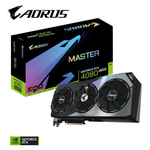 Видеокарта Gigabyte AORUS GeForce RTX 4080 SUPER XTREME ICE 16G, 16Gb GDDR6X, 256Bit, DP, HDMI, BOX-0