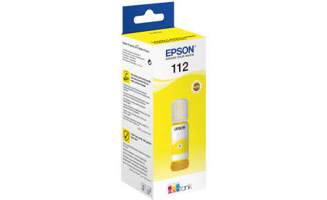 Контейнер с желтыми чернилами Epson C13T06C44A, 112, совместимость L11160/L15150/L15160/L6550/L6570-0