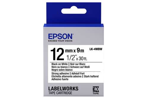 Лента повышенной прочности Epson LK-4WBW-0