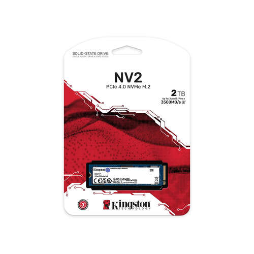 Твердотельный накопитель SSD Kingston NV2 SNV2S/2000G M.2 NVMe PCIe 4.0x4-0