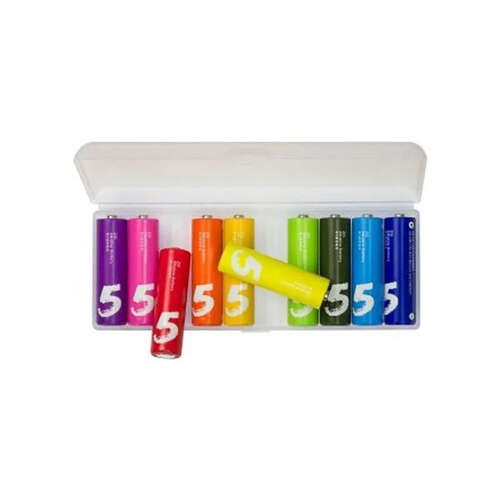 Батарейки Xiaomi AA Rainbow Batteries (10 штук в упаковке)-0