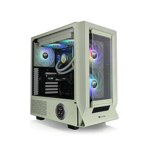 Компьютерный корпус Thermaltake Ceres 350 MX Matcha Green без Б/П-0