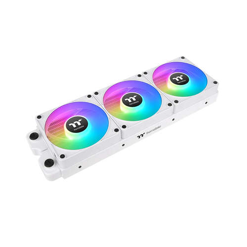 Кулер для компьютерного корпуса Thermaltake CT140 ARGB Sync PC Cooling Fan White (3 pack)-0