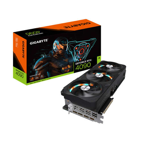 Видеокарта Gigabyte (GV-N4090GAMING OC-24GD) RTX4090 GAMING OC 24G