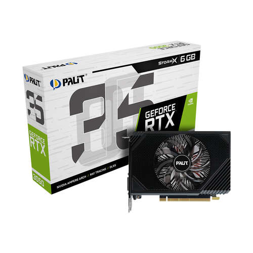 Видеокарта PALIT RTX3050 STORMX 6G (NE63050018JE-1070F)-0