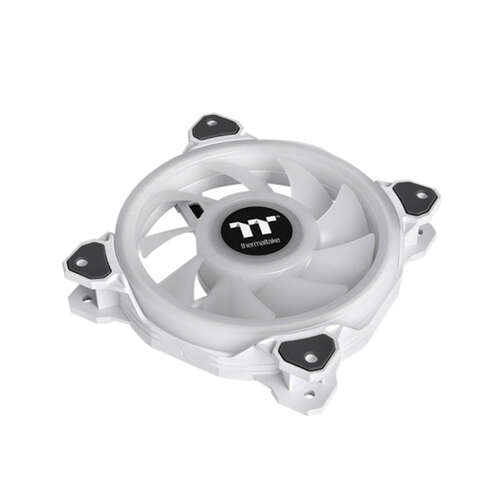 Кулер для компьютерного корпуса Thermaltake Riing Quad 12 RGB White (3-Fan Pack)-0