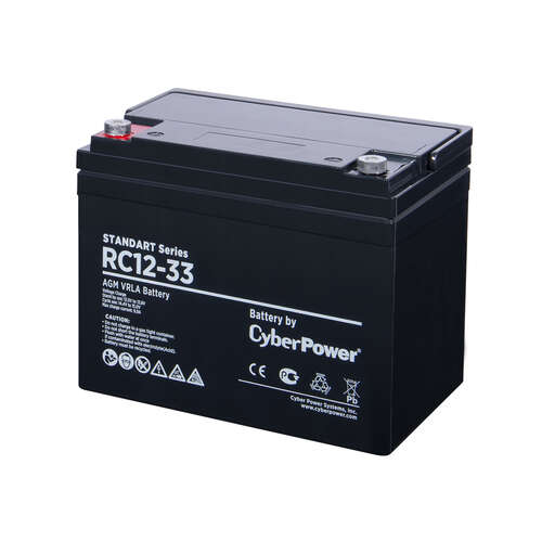 Аккумуляторная батарея CyberPower RC12-33 12В 33 Ач-0