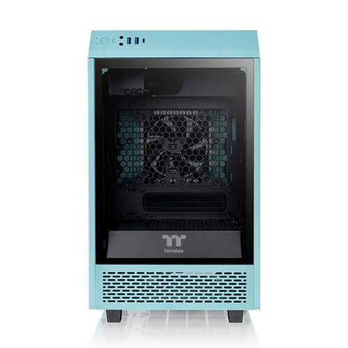 Компьютерный корпус Thermaltake The Tower 100 Turquoise без Б/П-0