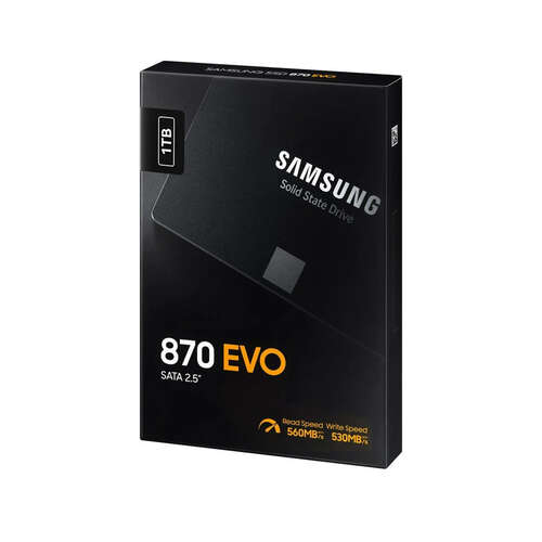 Твердотельный накопитель SSD Samsung 870 EVO 1000 ГБ SATA 2.5"