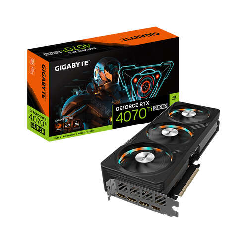 Видеокарта Gigabyte (GV-N407TSGAMING OC-16GD) RTX4070Ti SUPER GAMING OC 16G