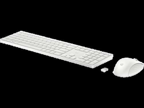 Клавиатура и мышь HP 4R016AA 650 Wireless Keyboard and Mouse Combo WHT RUSS