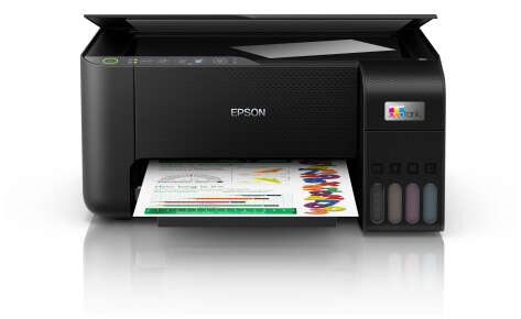 МФУ струйное цветное Epson L3251 C11CJ67413, до 33 стр/мин (10 стр/мин ISO), А4, печать фотографий, WIFI, no ADF (черный