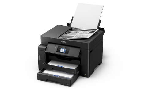 МФУ струйное ЧБ Epson M15140 А3+, C11CJ41404, 25 стр/мин, WIFI, Duplex, Ethernet, USB, ADF