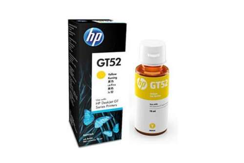 Оригинальная емкость с чернилами HP GT52 M0H56AE желтая