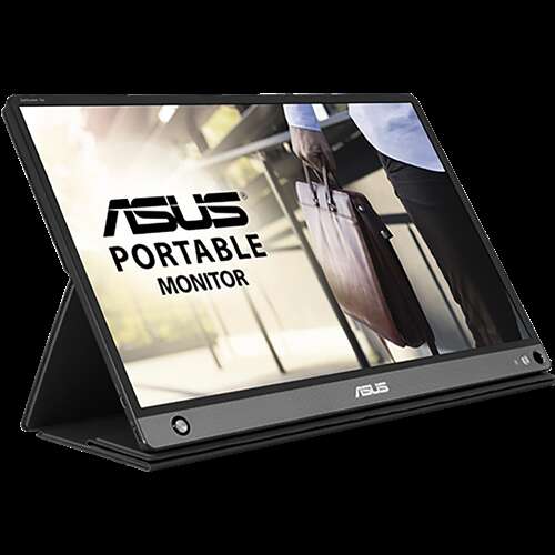 Портативный монитор ASUS ZenScreen Go MB16AHP IPS,15.6",16:9 FHD,250cd/m2,700:1,178/178,5ms,mHDMI,USB-C,Sp 1W