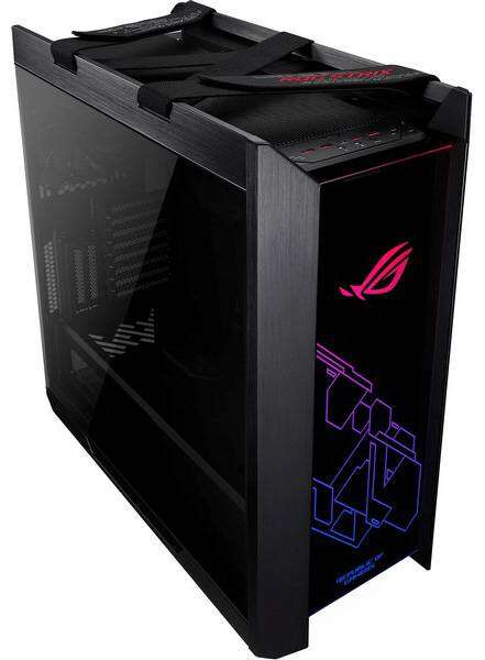 Кейс ASUS ROG STRIX HELIOS GX601, ATX/micro ATX/Mini ITX/EATX, USB 3.1, 3x120mm, AURA Sync, без БП, Черный-0