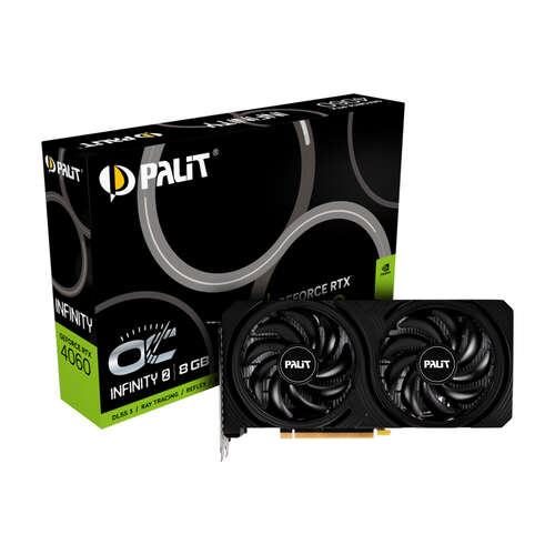 Видеокарта PALIT RTX4060 INFINITY 2 OC 8G (NE64060S19P1-1070L)-0