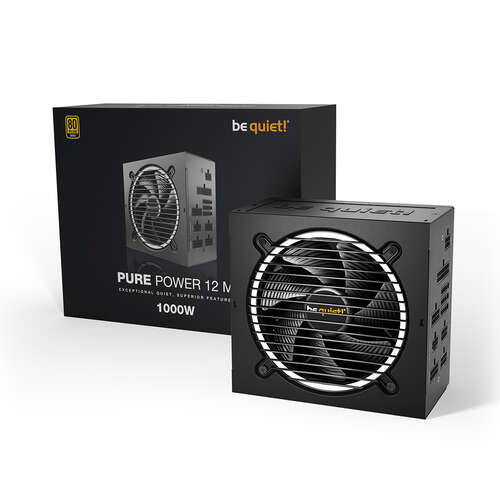 Блок питания Bequiet! PURE POWER 12 M 1000W BN345-0