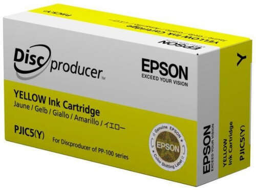 Картридж Epson C13S020692 Discproducer Ink PJIC7(Y), Yellow