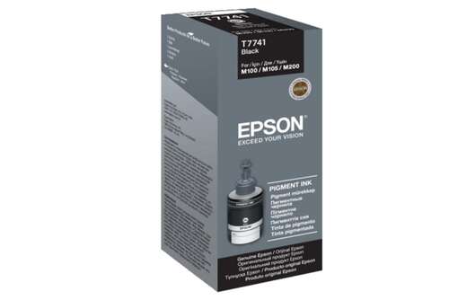 Контейнер с черными пигментными чернилами Epson C13T77414A