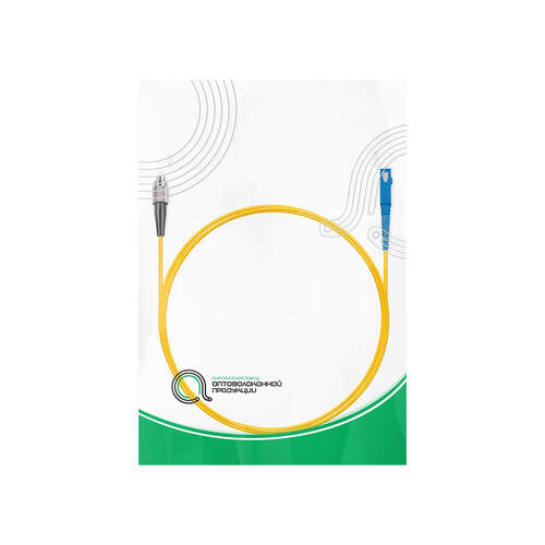 Патч Корд Оптоволоконный SС/UPC-FC/UPC SM 9/125 Simplex 3.0мм 1 м-0 Патч Корд Оптоволоконный SС/UPC-FC/UPC SM 9/125 Simplex 3.0мм 1 м-0