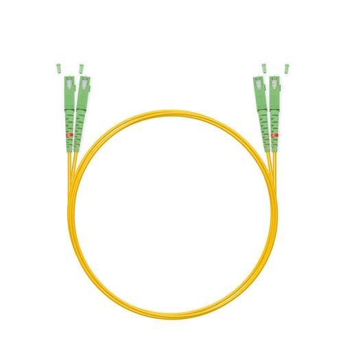 Патч Корд Оптоволоконный SC/APC-SC/APC SM 9/125 Duplex 2.0мм 1 м-0 Патч Корд Оптоволоконный SC/APC-SC/APC SM 9/125 Duplex 2.0мм 1 м-0