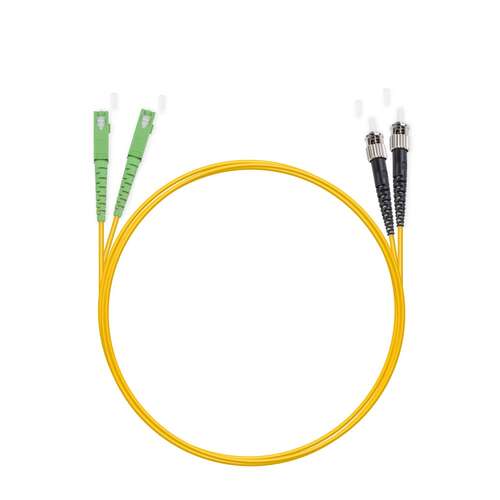 Патч Корд Оптоволоконный SC/APC-ST/UPC SM 9/125 Duplex 2.0мм 1 м-0 Патч Корд Оптоволоконный SC/APC-ST/UPC SM 9/125 Duplex 2.0мм 1 м-0