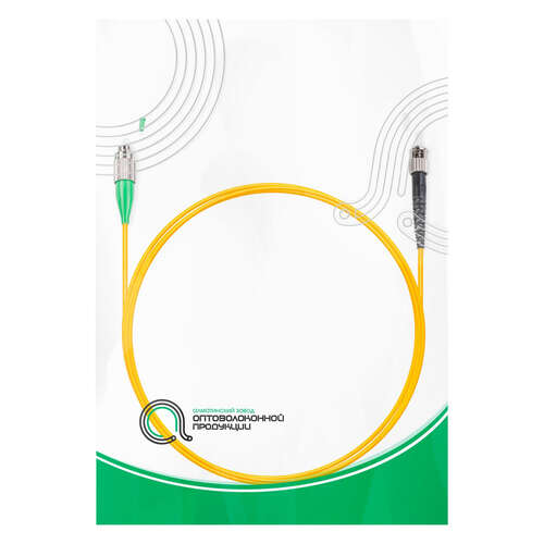 Патч Корд Оптоволоконный FC/APC-ST/UPC SM 9/125 Simplex 2.0мм 1 м-0 Патч Корд Оптоволоконный FC/APC-ST/UPC SM 9/125 Simplex 2.0мм 1 м-0