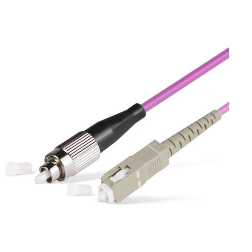 Патч Корд Оптоволоконный FC/UPC-SC/UPC MM OM3 50/125 Simplex 3.0мм 1 м-0 Патч Корд Оптоволоконный FC/UPC-SC/UPC MM OM3 50/125 Simplex 3.0мм 1 м-0