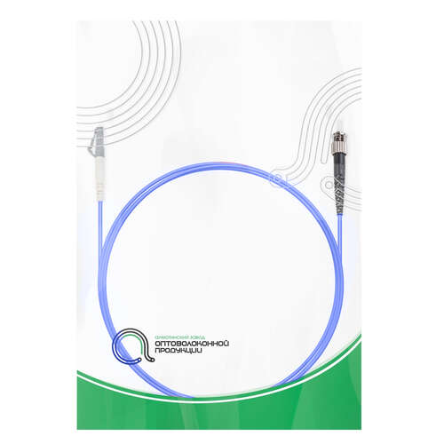 Патч Корд Оптоволоконный LC/UPC-ST/UPC MM OM4 50/125 Simplex 3.0мм 1 м-0 Патч Корд Оптоволоконный LC/UPC-ST/UPC MM OM4 50/125 Simplex 3.0мм 1 м-0