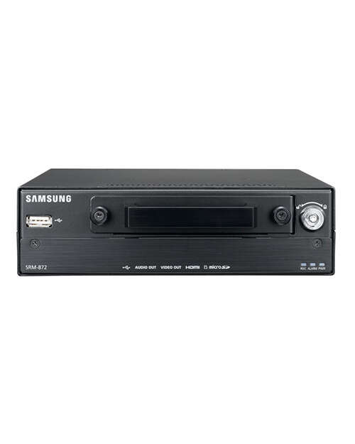 Samsung SRM-872P 8-канальный сетевой видеорекордер с PoE-0