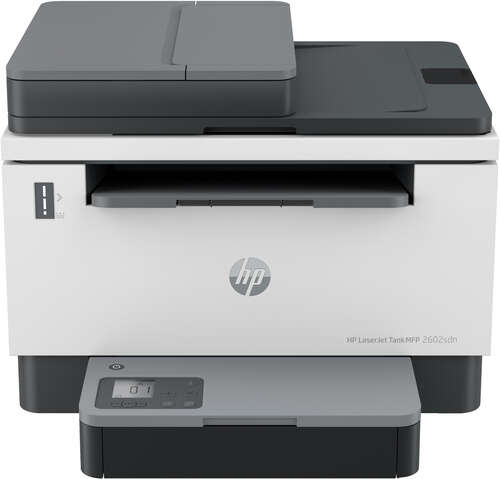 МФУ монохромное LaserJet Tank HP 2602sdn 2R7F6A, 23 стр, 500 МГц, 64 МБ, ADF