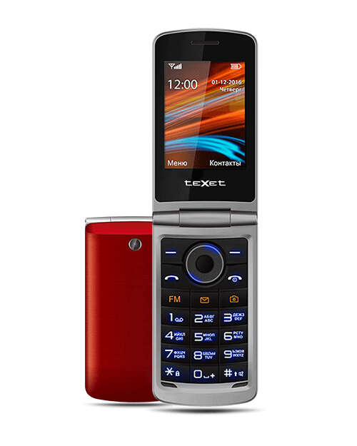 Мобильный телефон teXet TM-404 цвет красный-0