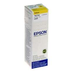 Чернила Epson T67344A for L800/1800/810/850 Yellow original 70 мл