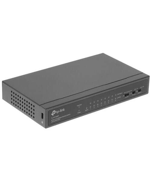 TP-Link TL-SF1009P 9-портовый настольный 10/100 Мбит/с коммутатор с 8 портами PoE+-0